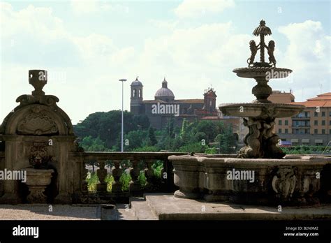 Town Partial View Viterbo Italy Stock Photo Alamy