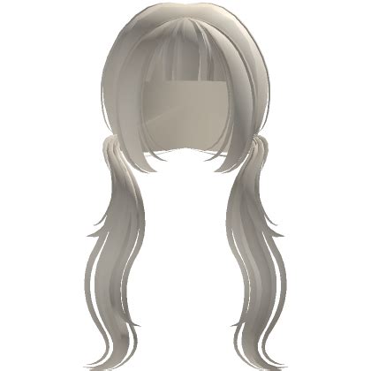 Sweet Flowy Low Pigtails Blonde Roblox ID Code