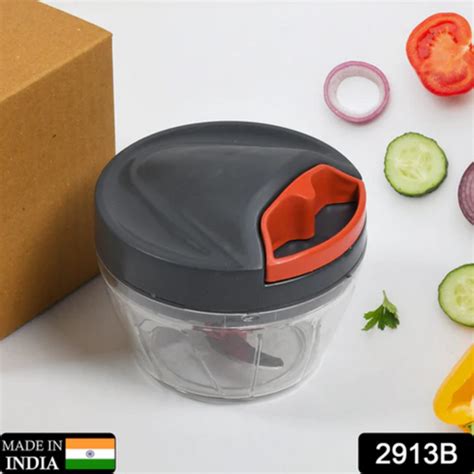 Chopper With Blades For Effortlessly Chopping Vegetables And Fruits