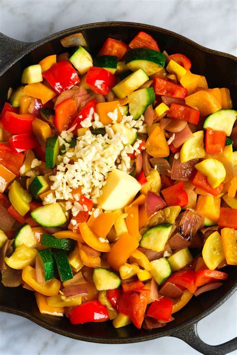 Easy Sauteed Vegetables Recipe