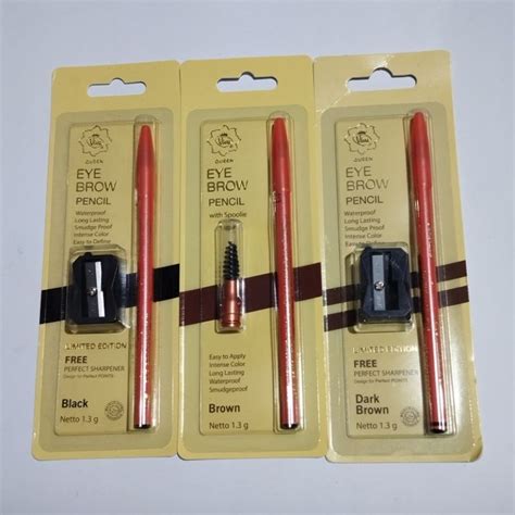 Jual VIVA Eye Brow Pencil Pensil Alis Black Brown Dark Brown