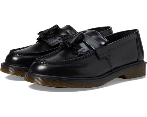 Unisex Dr Martens Adrian Smooth Leather Tassel Loafers Zappos