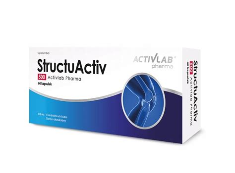 3 x StructuActiv 500mg Activlab 60 kapsułek stawy 10983027074 - Allegro.pl