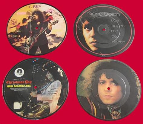 Marc Bolan Set Of 4 Picture Disc 7 Singles Uk 7 Vinyl Picture Disc 7