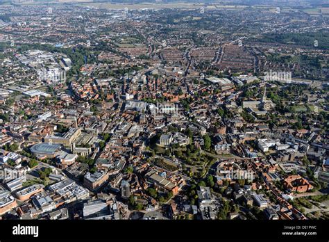 Aerial View Norwich City Centre Hi Res Stock Photography And Images Alamy