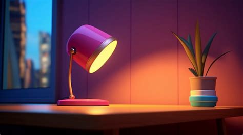 Free Photo Digital Art Light Lamp Design