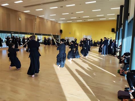 resounding start  inaugural joint kids training session kendo