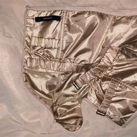 Forever Dresses Angelic Nude Beige Dress W Pleated Chest Poshmark