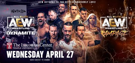 AEW Presents Dynamite Rampage The Liacouras Center