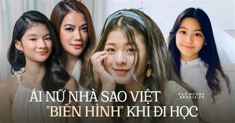 Dàn ái nữ nhà sao Việt xinh như hot girl khi đi học Ở trường ăn mặc giản dị chứ lên đồ thì
