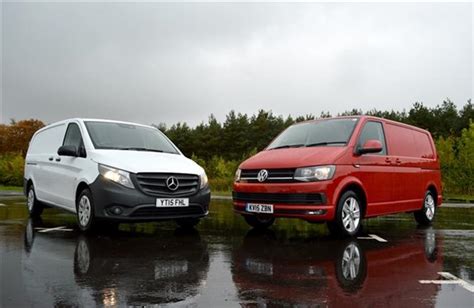 Mercedes Benz Vito Versus Volkswagen Transporter Parkers