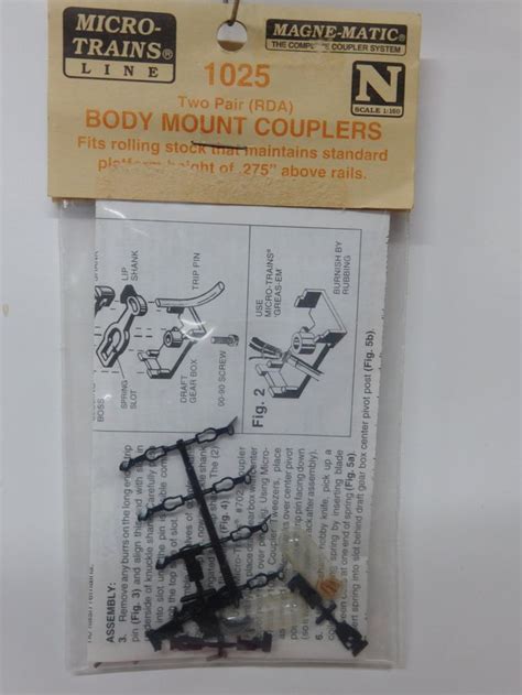 Micro Trains N Scale Couplers