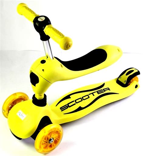 Детский самокат-трансформер 2 в 1 Scale Sports Yellow – низкие цены ...