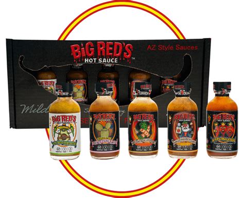 Desert Heat Pack Big Red S Hot Sauce