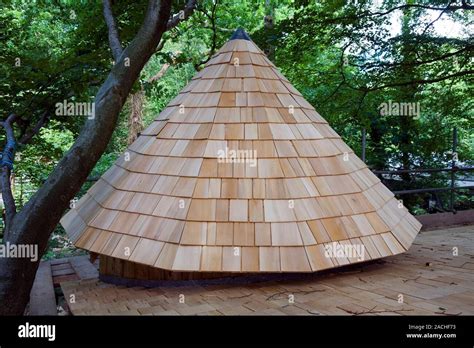 Treehouse Study Centre roof. This building was constructed as part of