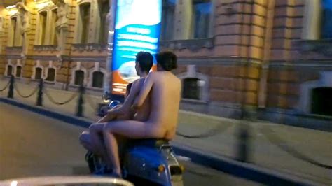 Nude Scooter Ride ThisVid