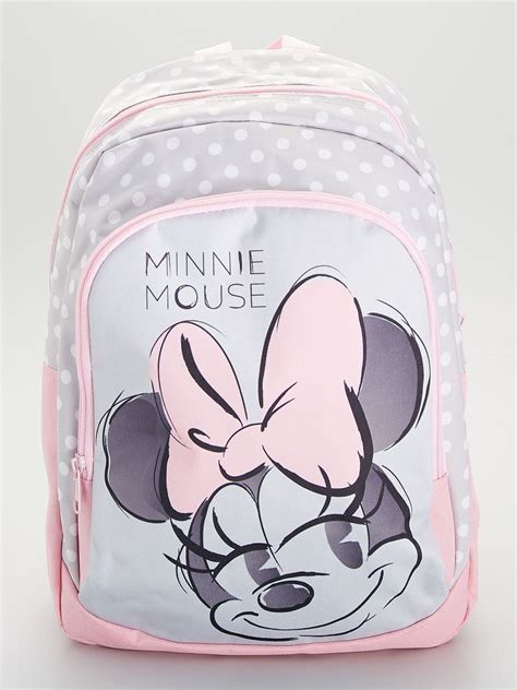 Mochila Minnie Rosa Gris Kiabi