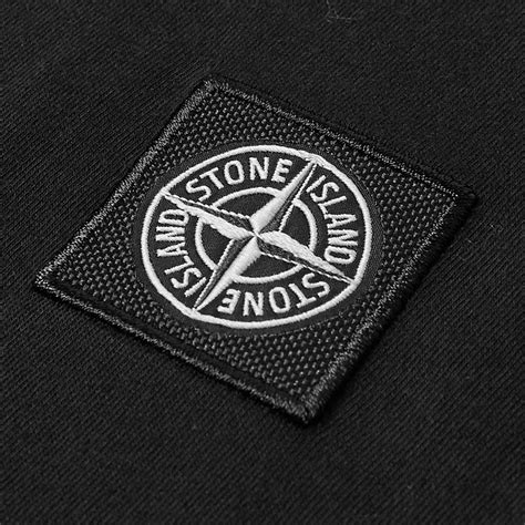 Stone Island Junior Patch Logo T-Shirt Black | END. (GB)