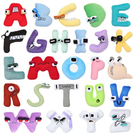 New Arrival Alphabet Lore Alphabet Legend Plush Toy Doll Childrens