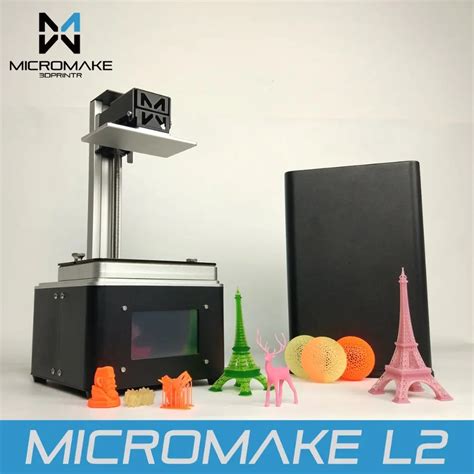 Купить micromake л2 новый сла принтер широкоформатной печати szie ...