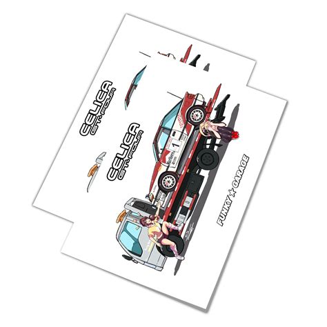 Kaho's New Project Car Art Print – FUNKY GARAGE