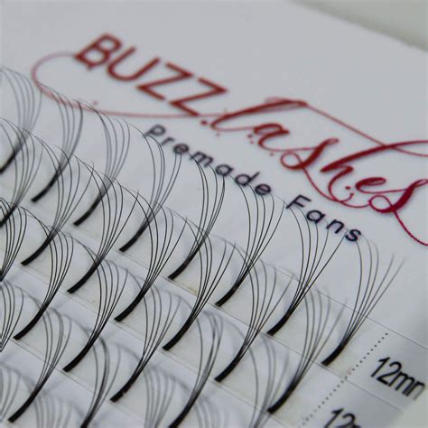 Tufos Buzz Lashes Premade 5D Fans Espessura 0.07mm
