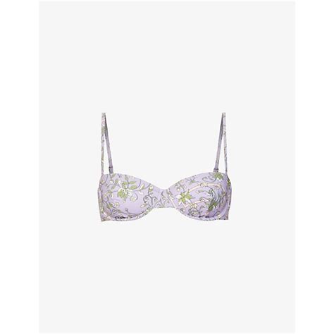 Underwire Floral Bikini Editorialist