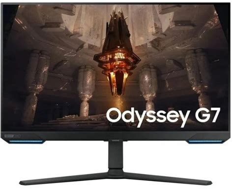 Монитор Samsung Odyssey G7 S28BG700EI, 3840x2160, 144 Гц, IPS, черный