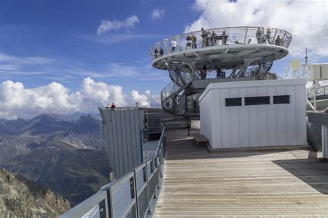 Télécabine Hellbronner Aiguille Du Midi Photo Stock Libre Public