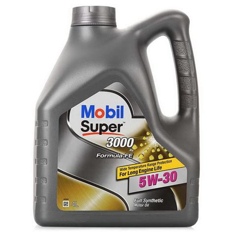Mobil Super 3000 FE 5W30 4л синтетическое - купить моторное масло в ...