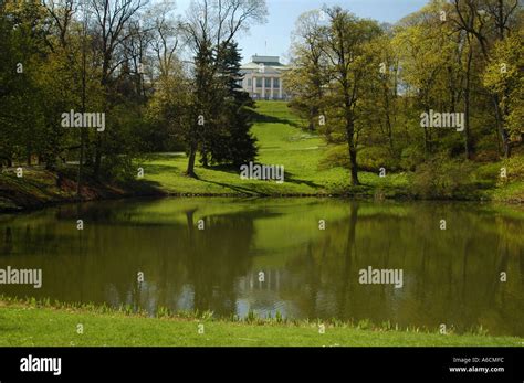 Belweder palace former Polish Presidents house Stock Photo - Alamy