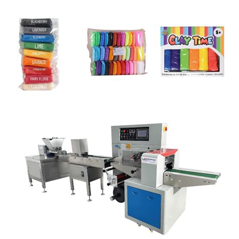 Clay Extruding Andplaydough Flow Pack Machine Litian 2025
