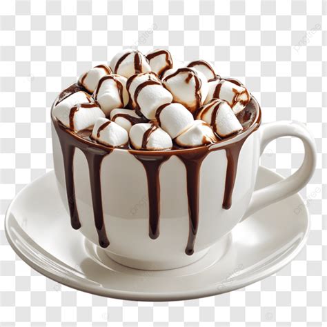 Creamy Hot Cocoa Overflowing With Marshmallows Hot Chocolate Marshmallows Chocolate Drizzle