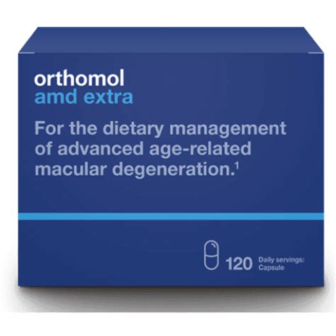 Ортомол АМД Екстра / Orthomol AMD Extra - 120 дози - Аптека Детелина