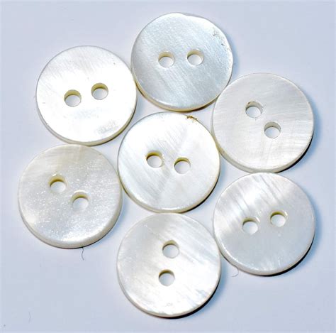 White Round Mop Buttons Size Dimension 8mm At Rs 100 Piece In Mumbai