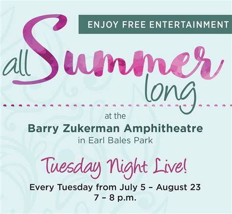 Tuesday Night Live North York Arts
