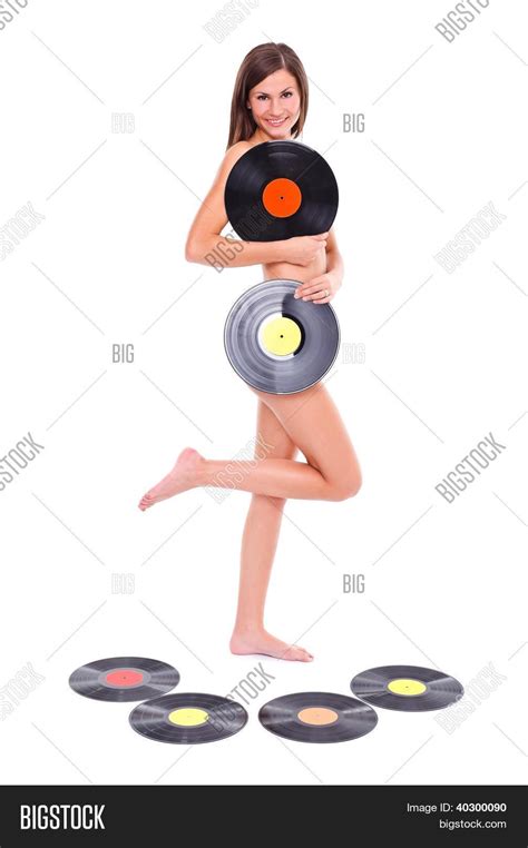 Nude Girl Vinyl Discs Image Photo Free Trial Bigstock