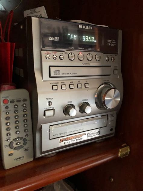 Minicadena Aiwa XR EM71 de segunda mano por 15 EUR en Mairena del ...