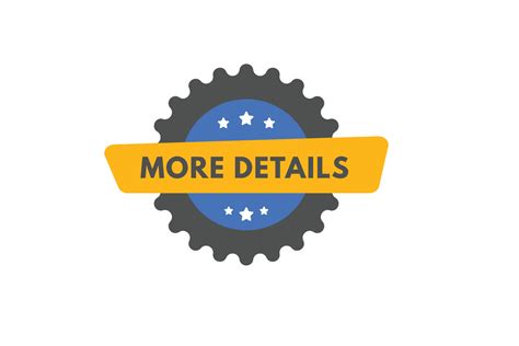 details text button  details sign icon label sticker web