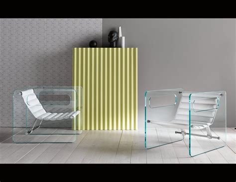 Naked Armchairs In Black Glass Tonelli Collection Nella Vetrina