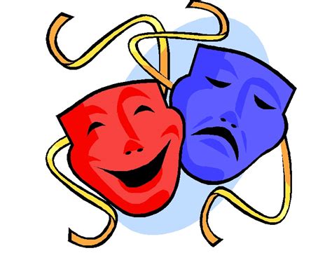 Drama Masks Silhouette At Getdrawings Free Download