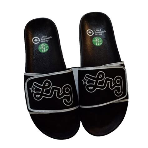 lrg shoes lifted research group lrg mens cursive logo  black