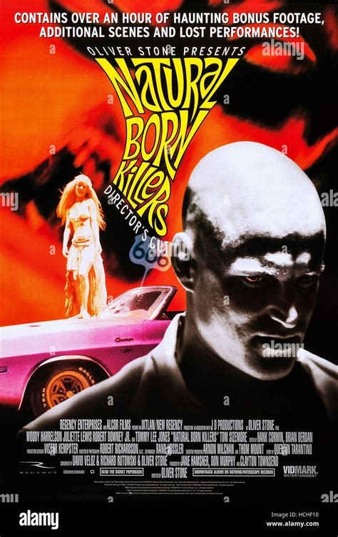 NATURAL BORN KILLERS Director S Cut Nosotros Poster Arte Desde La