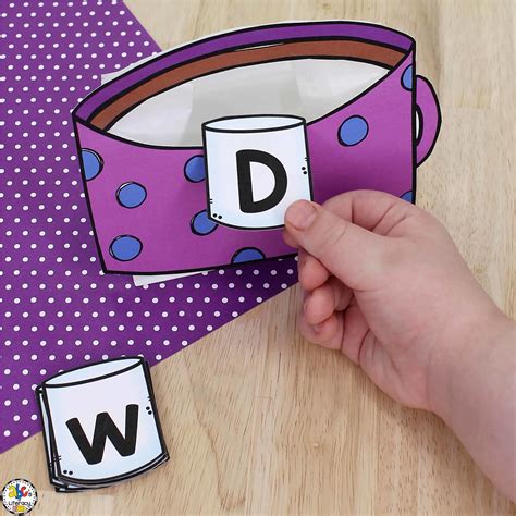 Hot Chocolate Letter Recognition Activity