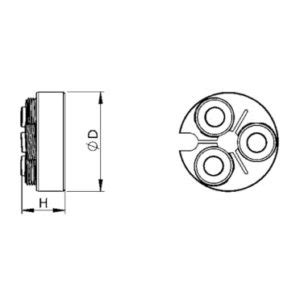 Круглые резьбонакатные плашки – ПТК