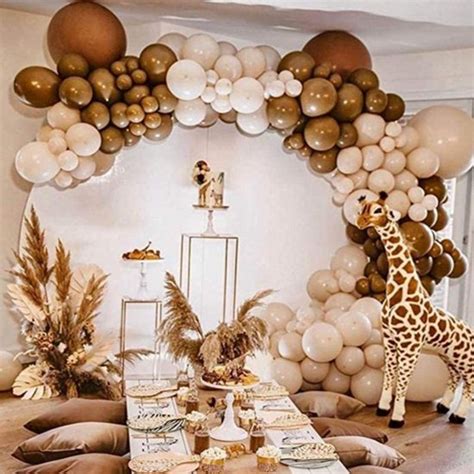 The Balloon Club Stuks Nude Kleur Ballonnenboog Babyshower Gender Reveal Bol