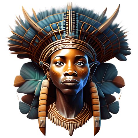 African Colored Crown Graphic · Creative Fabrica