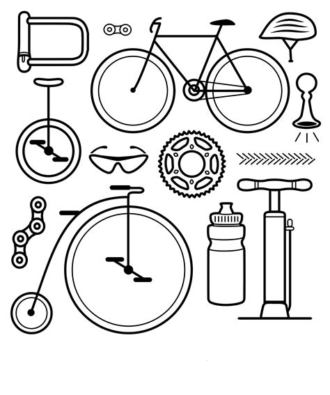 cycling icons  stock photo public domain pictures