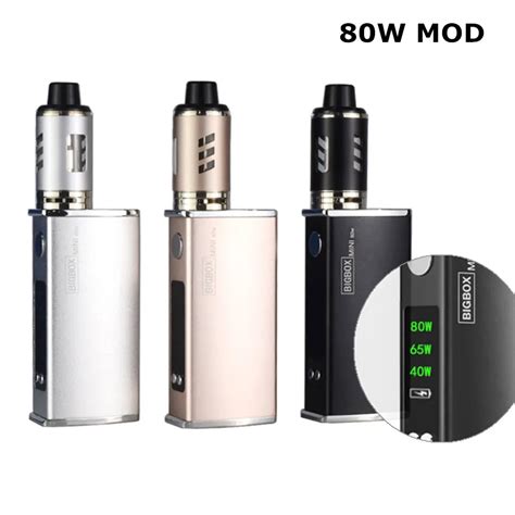 Electronic Cigarette Mini W Mah Vape Box Mod Vape Pen Smoke Led