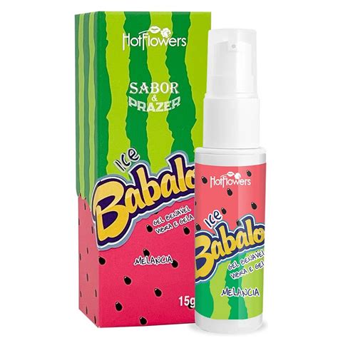 Ice Babaloo Gel Mel Ncia Beij Vel Vibra E Gela G Hot Flowers Distribuidora Hot Flowers